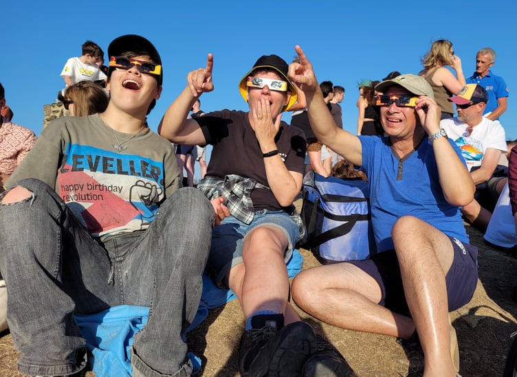Eclipse & glasses