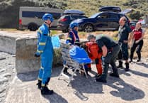 Swimmers safe after dramatic rescue operation in Cornwall