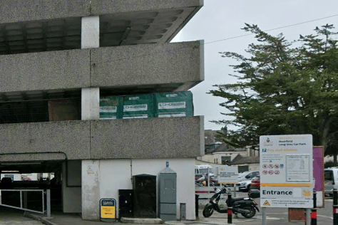 Moorfield car park in Truro