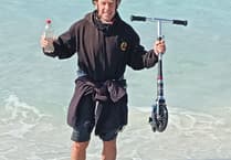 Saltash teacher completes epic Australia scooter challenge