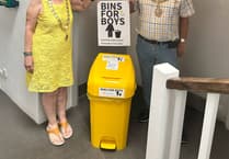 Liskeard Town Council backs Bins for Boys campaign