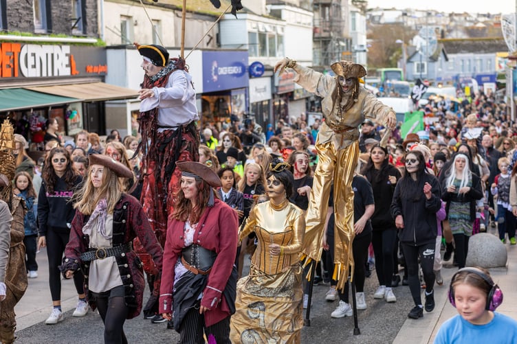 The streets will come alive with local schoolchildren, dance groups, voluntary organisations as well as street performers