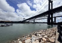 Saltash Waterside defence works nearing completion