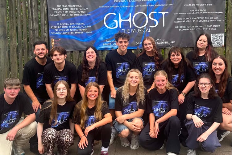 CORNISH PREMIERE: GHOST The Musical comes to Bodmin & St Austell.