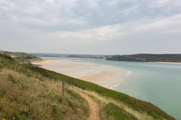 The Camel estuary seen from the Trebetherick coast near Daymer Bay. (Picture: Andrew Townsend)