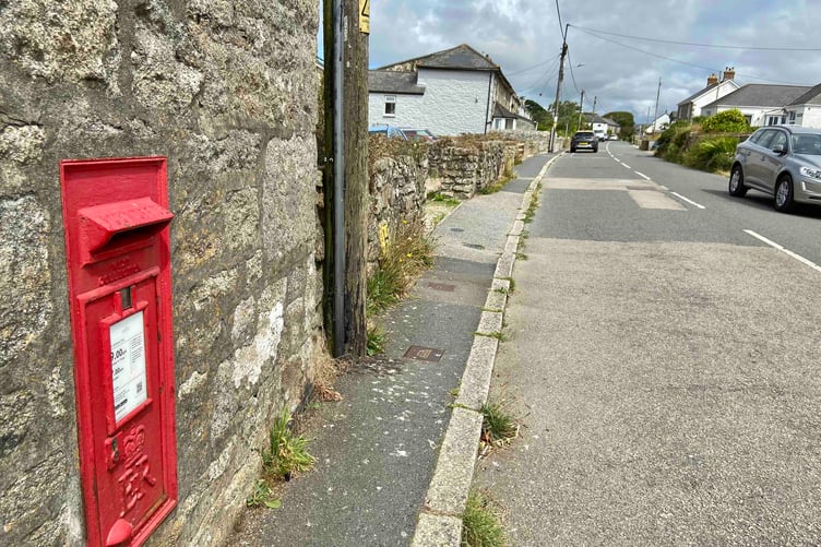 The road through the village of Pendeen in West Cornwall. (Picture: Andrew Townsend)