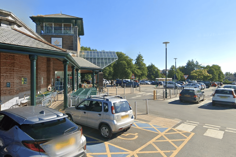 Liskeard Morrisons Car Park.