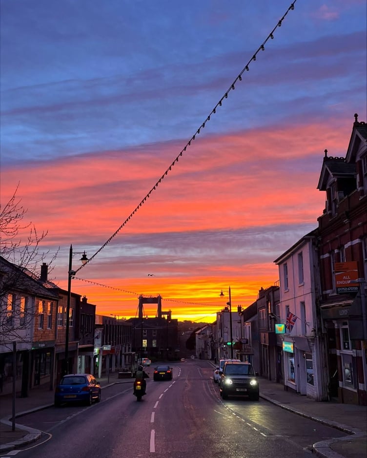 Festoon lighting in Saltash Fore Street is set to be switched on again in the coming weeks