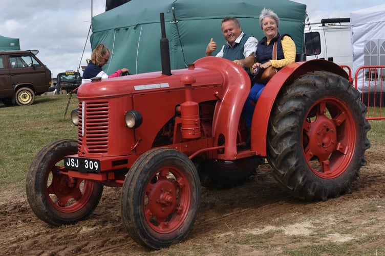 All smiles from one of the many exhibitors who headed to Horningtops for the annual rally (Picture: Jon Harris Photography)