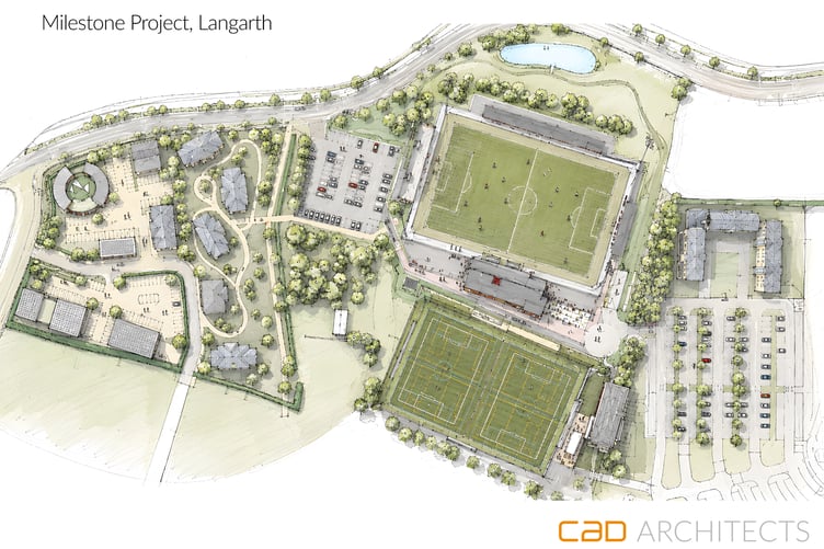 A vision of the future, how the Milestone Project at Langarth could look