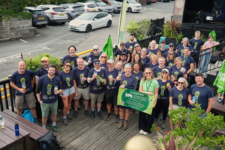St Austell Brewery have continued raising vital funds for Children's Hospice South West.