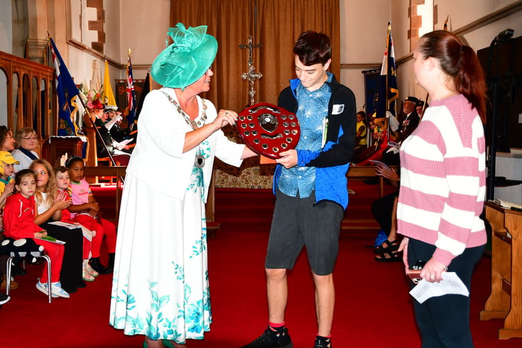Youth Achivement Award winner Sam Farndale (Andy Campfield)