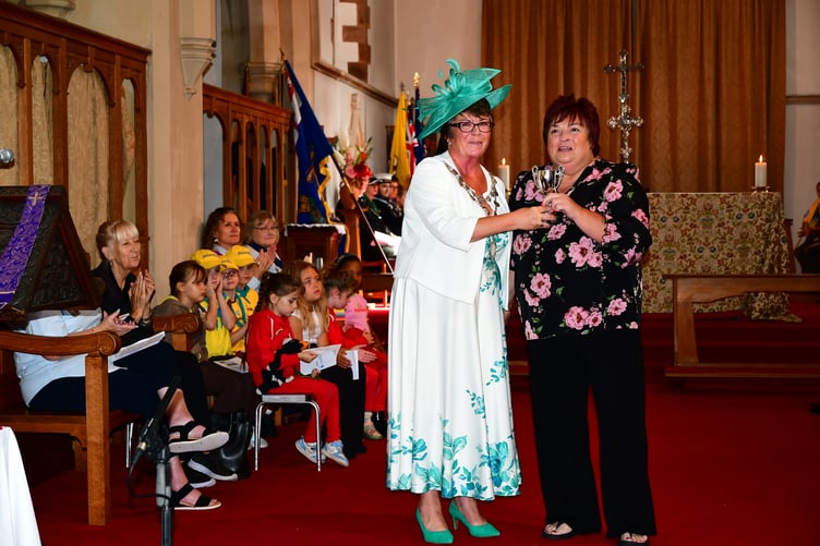 Citizen of the Year award went to Mandy Fleming (Andy Campfield)