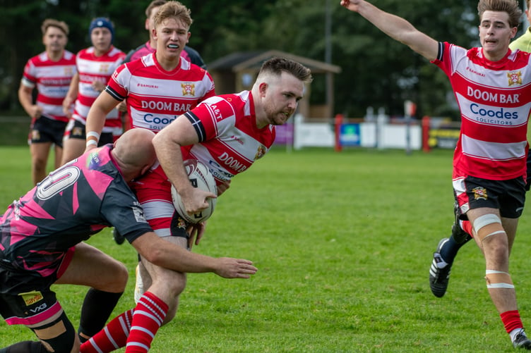 Max Bullen with his season opening try.