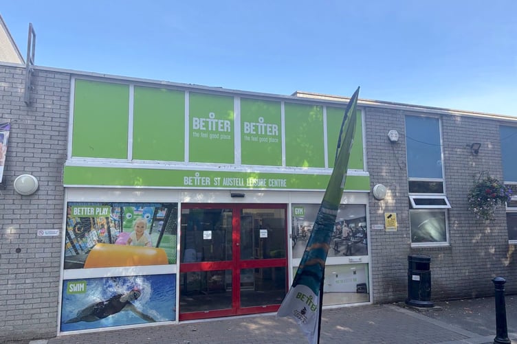 The hydrotherapy pool at St Austell Leisure Centre has been demolished to make way for other facilities.