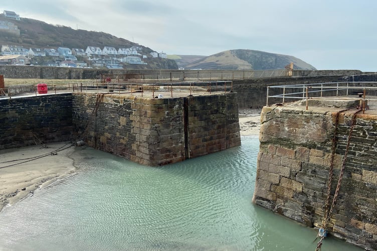 Part of the harbour at Portreath in Cornwall. (Picture: Andrew Townsend)