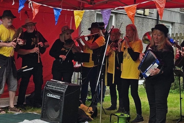 There was plenty of musical acts to keep the record crowd happy at Callington Honey Fair