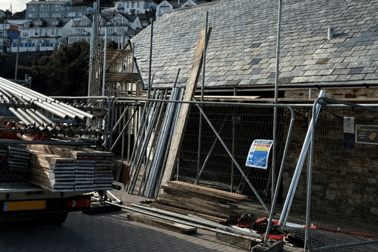 Looe seafront toilets