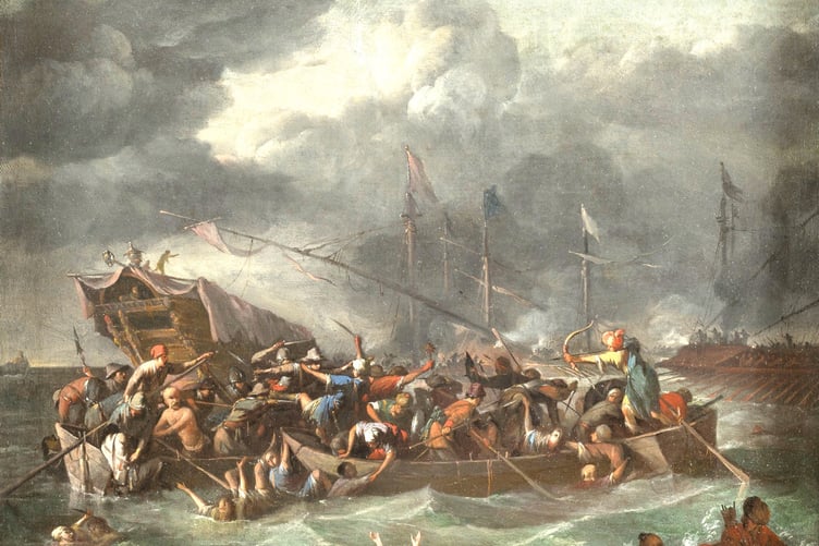 British sailors were snatched by Barbary pirates in the English Channel.