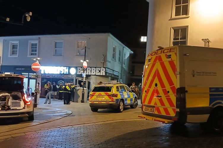 Proactive operation in St Austell town centre