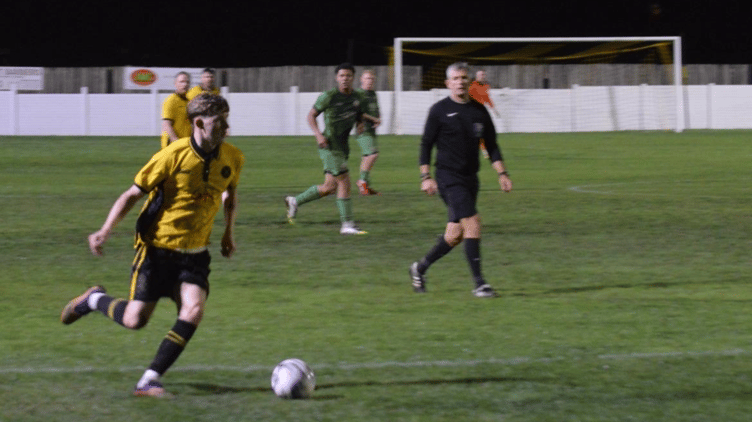 Sam Pearson moved the Point towards a congested mid-table.