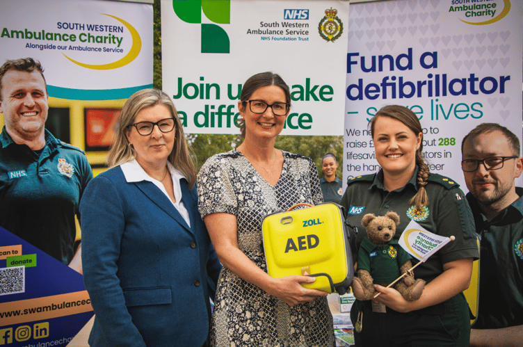 South West Ambulance Charity Defibs
