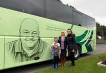 Coach company unveils special memorial livery