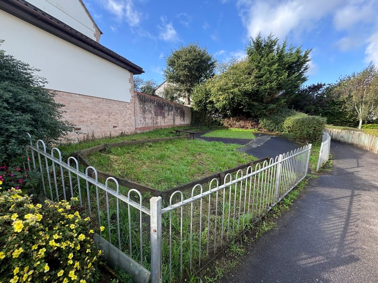 The freehold of Highfield Park play area, in Latchbrook, has been put up for auction after Cornwall Council instructed its sale