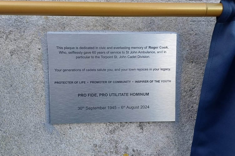 Torpoint plaque