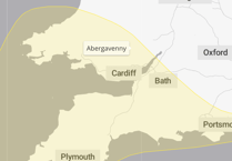 Storm named as yellow weather warning issued for Cornwall