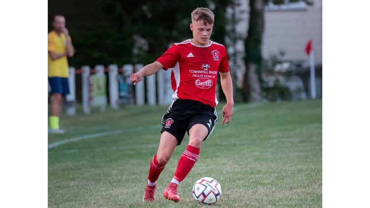 Winger Dan Alford was at the heart of many of Callington's better moments.