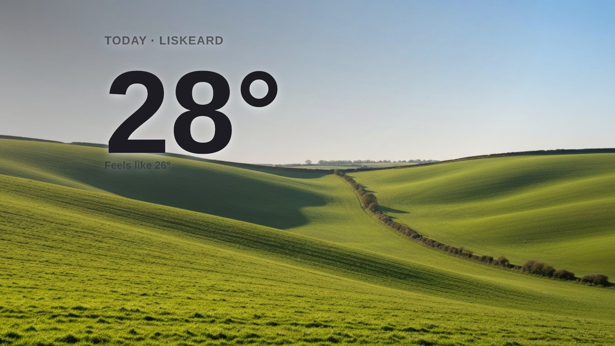 Sunny skies for Liskeard today - here's what to expect