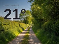 Liskeard: sunny day, high of 21°C